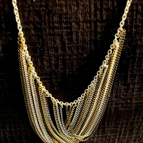 24” fringe benefits draped chain necklace - Picture 1 of 4